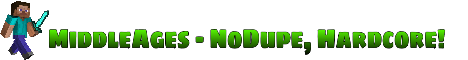 Майнкрафт сервер MiddleAges .. - NoDupe Hardcore Events Games сервер Майнкрафт. сервера майнкрафт 1.8, сервера майнкрафт с мини играми, мониторинг серверов майнкрафт